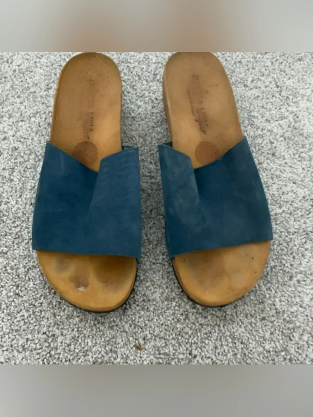 Slide Wedge Sandals Made in Italy Size 8.5